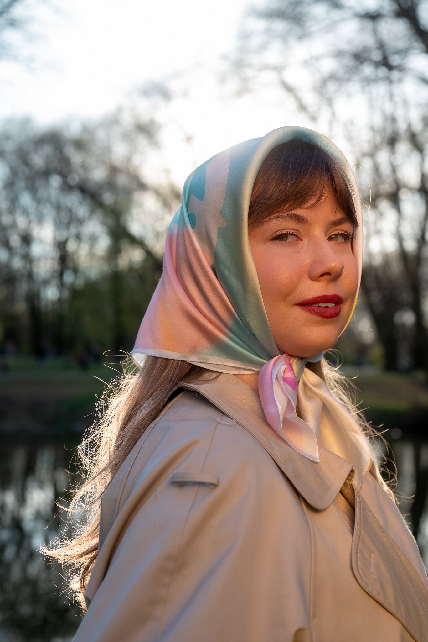 Polanka – Apaszka Jedwabna